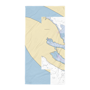 Port Browning Marina Resort (Point Roberts, WA) NOAA Chart Towel