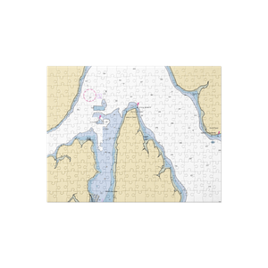 Zittel's Marina Inc (Longbranch, WA) NOAA Chart Jigsaw Puzzle