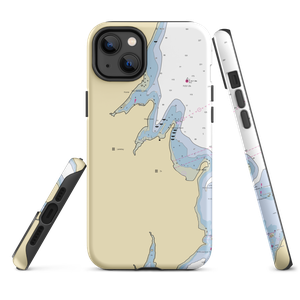 Lakebay Marina (Lakebay, WA) NOAA Chart  Tough iPhone Case