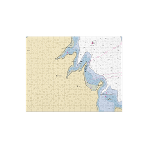 Lakebay Marina (Lakebay, WA) NOAA Chart Jigsaw Puzzle