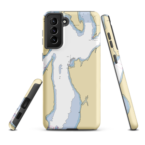 Boston Harbor Marina (Olympia, WA) NOAA Chart Samsung Phone Case