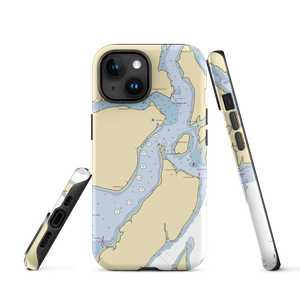 Carlyon Beach Marina (Olympia, WA) NOAA Chart  Tough iPhone Case