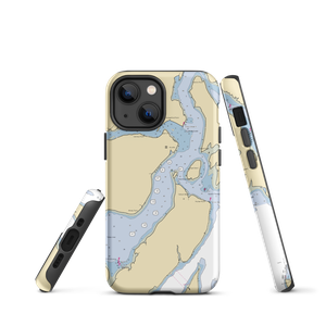 Carlyon Beach Marina (Olympia, WA) NOAA Chart  Tough iPhone Case