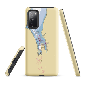 Swantown Marina (Olympia, WA) NOAA Chart Samsung Phone Case