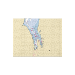 Swantown Marina (Olympia, WA) NOAA Chart Jigsaw Puzzle