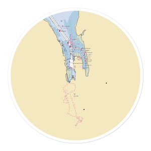 Swantown Boatworks (Olympia, WA) NOAA Chart Sticker