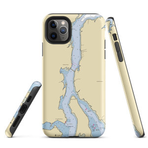 Olympia Yacht Club - Shelton Outstation (Grapeview, WA) NOAA Chart  Tough iPhone Case