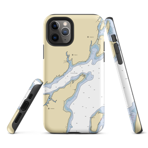 Indian Cove Marina (Wauna, WA) NOAA Chart  Tough iPhone Case