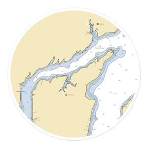 Jarrell's Cove Marina (Grapeview, WA) NOAA Chart Sticker