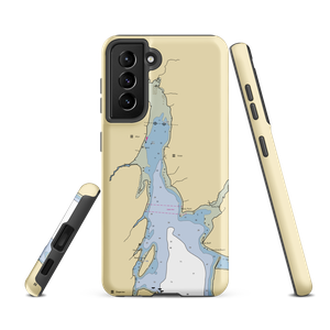 The Dock at Allyn (Vaughn, WA) NOAA Chart Samsung Phone Case