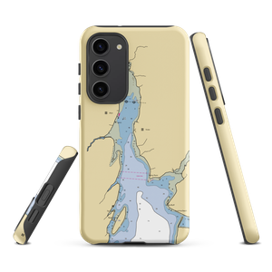 The Dock at Allyn (Vaughn, WA) NOAA Chart Samsung Phone Case