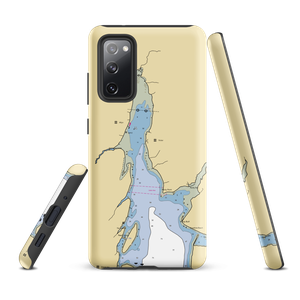 The Dock at Allyn (Vaughn, WA) NOAA Chart Samsung Phone Case