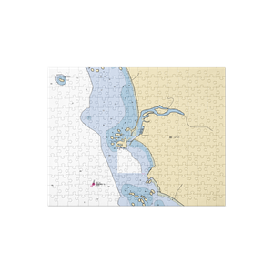 Quileute Harbor Marina (La Push, WA) NOAA Chart Jigsaw Puzzle