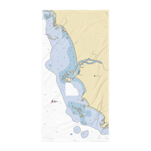 Quileute Harbor Marina (La Push, WA) NOAA Chart Towel