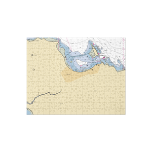 Makah Marina (Neah Bay, WA) NOAA Chart Jigsaw Puzzle