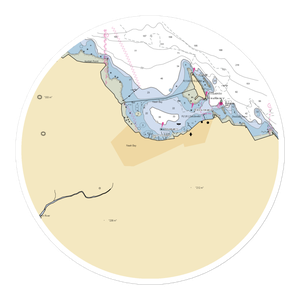 Makah Marina (Neah Bay, WA) NOAA Chart Sticker