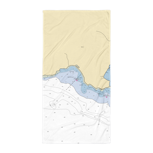 Park Isle Marine (Carlsborg, WA) NOAA Chart Towel