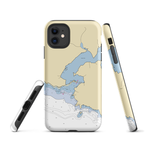 Sooke Harbour Resort & Marina (Carlsborg, WA) NOAA Chart  Tough iPhone Case