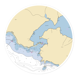 Sooke Harbour Resort & Marina (Carlsborg, WA) NOAA Chart Sticker