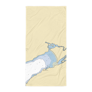 Port Renfrew Marina & R.V. (Sekiu, WA) NOAA Chart Towel