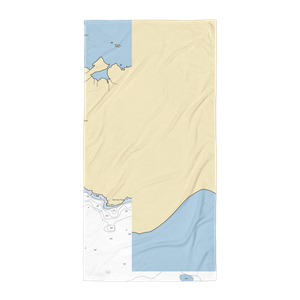 Becher Bay Marina & Campground (Carlsborg, WA) NOAA Chart Towel