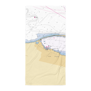 Port Angeles Boat Haven (Port Angeles, WA) NOAA Chart Towel