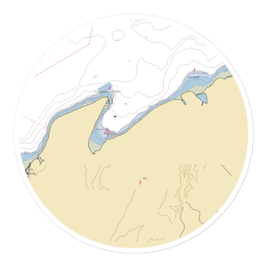 Olympic View Marina (Seabeck, WA) NOAA Chart Sticker