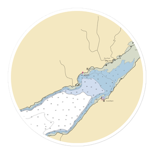 Port of Allyn Hood Canal (Belfair, WA) NOAA Chart Sticker