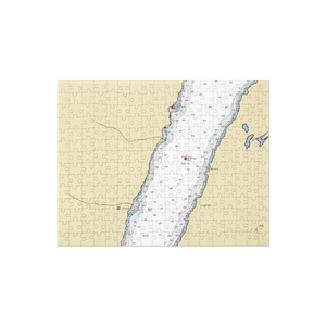 Glen Ayer Resort (Tahuya, WA) NOAA Chart Jigsaw Puzzle