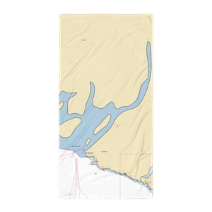 Haggard Cove Resort (Neah Bay, WA) NOAA Chart Towel