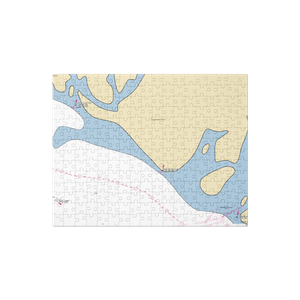 Ucluelet Harbour Authority Otter Street (Neah Bay, WA) NOAA Chart Jigsaw Puzzle