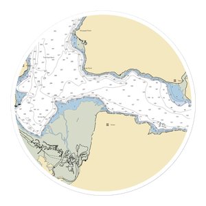 Hood Canal Marina (Union, WA) NOAA Chart Sticker