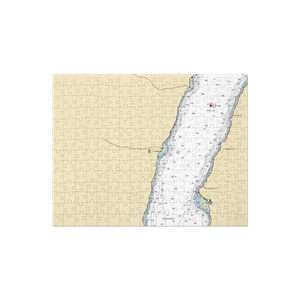 Port of Hoodsport (Tahuya, WA) NOAA Chart Jigsaw Puzzle