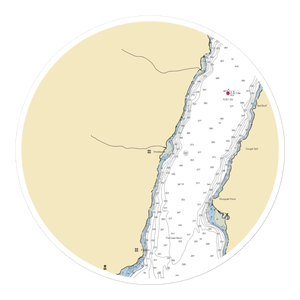 Port of Hoodsport (Tahuya, WA) NOAA Chart Sticker