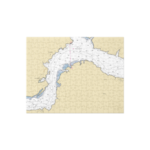 Keller Ferry Marina (Wilbur, WA) NOAA Chart Jigsaw Puzzle