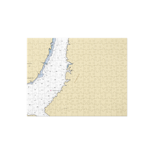 Seven Bays Marina (Fruitland, WA) NOAA Chart Jigsaw Puzzle