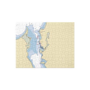 City of Seldovia Harbormaster (Seldovia, AK) NOAA Chart Jigsaw Puzzle