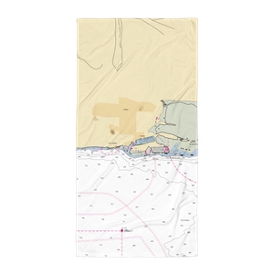 Valdez Small Boat Harbor (Valdez, AK) NOAA Chart Towel