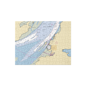 Cordova Small Boat Harbor (Cordova, AK) NOAA Chart Jigsaw Puzzle