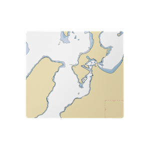 Carl E. Moses Boat Harbor (Dutch Harbor, AK) NOAA Chart  Gaming Mouse Pad