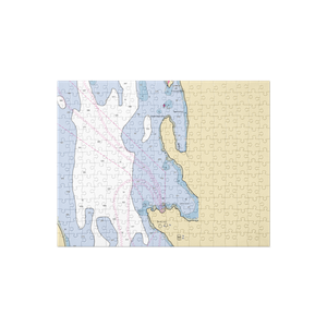 Donohue's Marina (Auke Bay, AK) NOAA Chart Jigsaw Puzzle