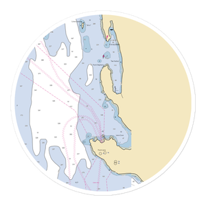 Donohue's Marina (Auke Bay, AK) NOAA Chart Sticker