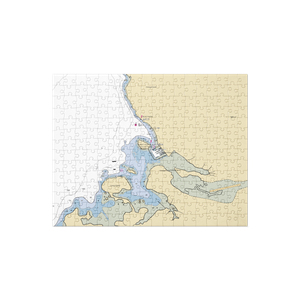 City of Hoonah Boat Harbor (Hoonah, AK) NOAA Chart Jigsaw Puzzle