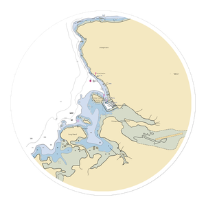 City of Hoonah Boat Harbor (Hoonah, AK) NOAA Chart Sticker