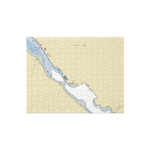 Harris Harbor (Douglas, AK) NOAA Chart Jigsaw Puzzle