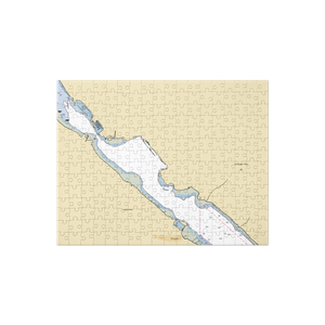 Intermediate Vessel Float (Douglas, AK) NOAA Chart Jigsaw Puzzle