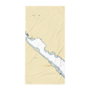 Intermediate Vessel Float (Douglas, AK) NOAA Chart Towel