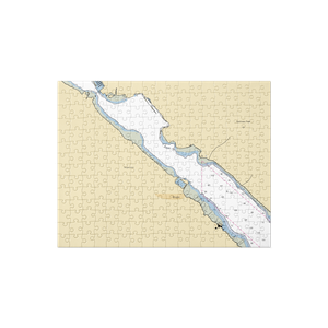 Douglas Harbor (Douglas, AK) NOAA Chart Jigsaw Puzzle