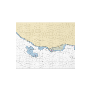 Tenakee Springs (Tenakee Springs, AK) NOAA Chart Jigsaw Puzzle