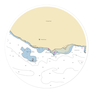 Tenakee Springs (Tenakee Springs, AK) NOAA Chart Sticker